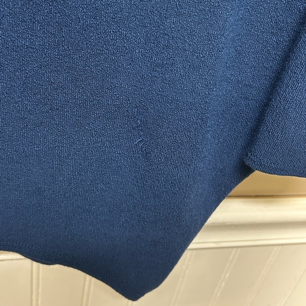 Lulus Verla Blue Dolman Sleeve Sweater Top Size Large - Picture 2 of 7